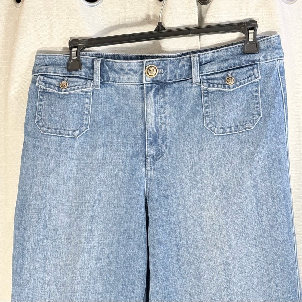 Talbots‎ Classic Blue Jeans Trousers size 12 - Picture 3 of 9